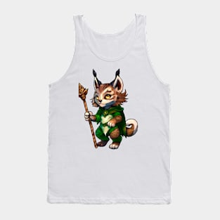 Labyrinths & Lynxes: The Wondering Druid (no text) Tank Top